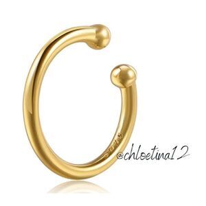NEW Gold 925 Ear Cuffs Non Pierced Ear Cuffs